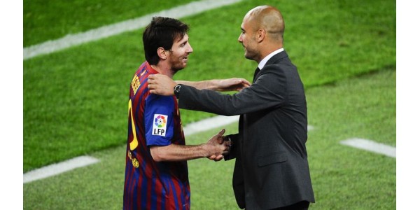 Pep Guardiola ainda aprecia Lionel Messi Pep Guardiola ainda aprecia Lionel Messi